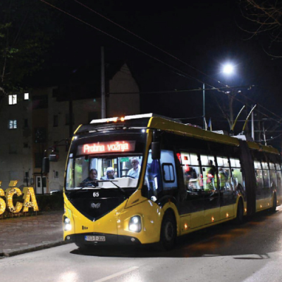 Saraybosna Trolleybüs Hattı Açıldı: Yapı Merkezi'nden Bosna-Hersek'e Tarihi Katkı